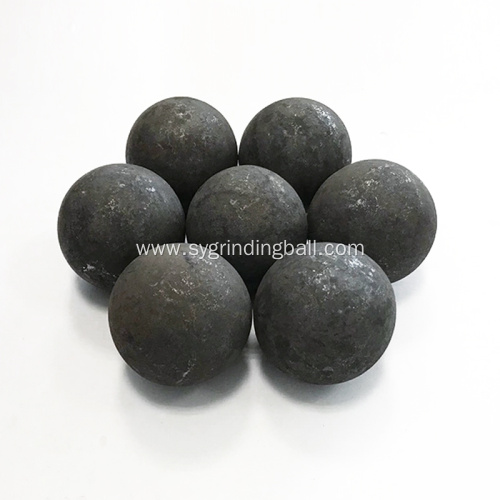 Cast grinding ball and forged steel ball